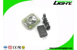 China 6800mA Waterproof Rechargeable LED Mining Headlamp 232lum 13000Lux Smart OLED Display supplier