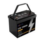 Rechargeable LiFePO4 Lithium Ion Solar Battery Bank 100Ah For Solar Storage System for sale