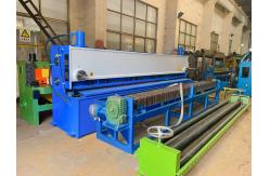 China TUV  7.5kw PLC Wire Mesh Cutting Machine Open Formular Drive supplier