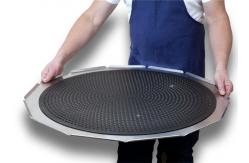 China RK Bakeware China-Pizza Hut Hard Anodized Perforated Aluminum Pizza Disk Pan supplier