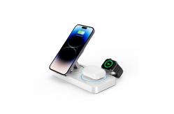 China 110-205khz Working Frequency Wireless Charger Freely Adjust Phone Charging Angle supplier