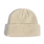 Fashion Hip Hop Beanie Knitted Hat Men Skullcap Women Winter Warm Brimless Beanies Hats for sale