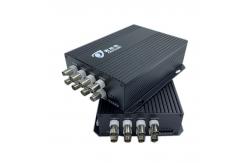 China CVI TVI Analog To Fiber Optic Converter Auto Adaptive Optical To Coaxial Converter supplier