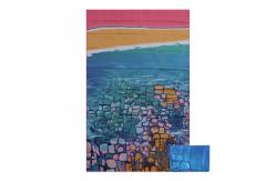 China Xlarge Sand Free Packable Surf Microfiber Beach Towel With Mesh Bag supplier
