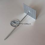 Hvac System Hardware Accessories Insulation Pin Nails With Perforated Base for sale