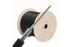 China Mini ADSS ASU80 Unitube Fiber Optic Cable With 2 FRP supplier