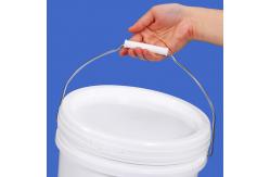 China Customized Logo Printing Plastic Pail for Pigments Agricultural Chemicals Ink Oil supplier