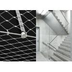 Stainless Steel Architectural Woven Metal Mesh / Ferruled Mesh 2.0mm Dia for sale