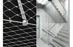 China Cutomized Flexible Balustrade Wire Rope Mesh 7x7 supplier
