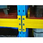 Industrial Back To Back Selective Pallet Racking With Deoil , Derusting Surface for sale