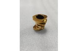 China Twin Screw Extruder Brass Kneading Blocks For Special Using supplier