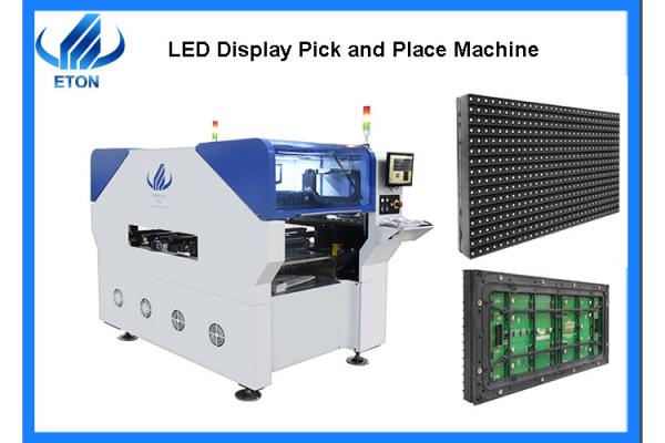 Double Rail SMT Led Display Making Machine Pick And Place Device