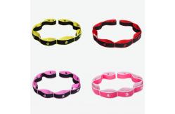 China Customized Pull Strap Belt Polyester Latex Elastic Latin Dance Stretching Band Loop supplier