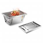 Camping Foldable Manual Barbecue Charcoal Grills Detachable Bbq Grill Outdoor for sale