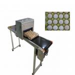 Multiple Nozzle Egg Industrial Inkjet Barcode Printers With Six 45ml Ink Cartridges for sale