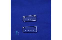 China Factory Fixed Penetration UV High Purity Perforated Quartz Glass Sheet supplier