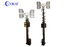 China 4m/min RS485 48000lm Telescopic Mast Aluminum supplier