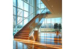 China Versatile Stainless Steel Handrails with 1200mm Balustrade Height for Glass Applications supplier