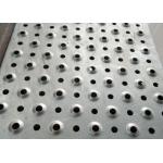 3.0mm Galvanized Perforated Metal Mesh 65% Open Rate Dimpled Sheet Gratings