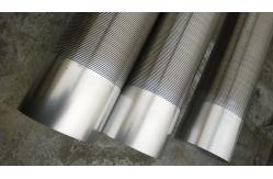 China Galvanizing Wedge Wire Screen with Customized Slot Opening 25-400 Micron supplier