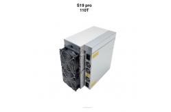 China BTC Miner Bitmain Antminer S19 PRO 110T 3250w Bitcoin Mining supplier