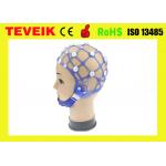 Separating EEG hat, 20 leads medical eeg electrode cap supply from teveik