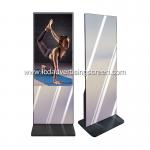 Sport Fittness Dual Function Mirror Lcd Advertising Kiosk 300 Cd/M2 for sale