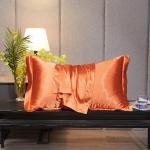 BCSI Soft Satin Pillowcase Covers , 19mm Luxury Satin Pillowcase For Hair Skin for sale
