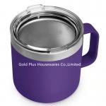 Standard Lid 330ml Metal Coffee Cup Outdoor Wine Tumbler for sale