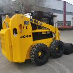 1ton Small Skid Steer Loader Skid Steer Mini Loader With Bucket for sale