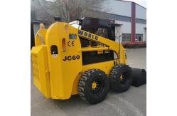 China 1ton Small Skid Steer Loader Skid Steer Mini Loader With Bucket supplier