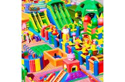 China Outdoor Giant Inflatable Parks Playground Inflatable Bouncy Castle  supplier