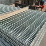 Hot Dip Galvanized Steel Grating Serrated Heavy Duty Industry Platform Catwalk  Construction for sale