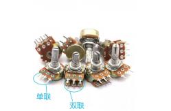 China ROHS B500k Potentiometer With Switch 200V AC Electric Guitar supplier