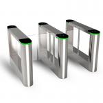 Access Control Security Swing Barrier Gate With Face Recognition Temperature Detection for sale