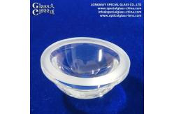 China Durable Borosilicate Glass Shatterproof Led Lens For Safety Lighting supplier