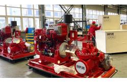 China 2000GPM 1480RPM Diesel Engine Split Case Centrifugal Pump For Fire Fighting supplier