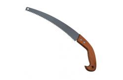 China 250-350mm Wooden Grip Pruning Saw with Hole on Blade and Sharpened Teeth supplier