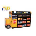 Cool Design Cardboard Pallet Display Environmental Friendly For Snacks Promotion