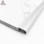 Indoor Aluminium Stair Nosing Edge Trim , 1.5mm Anodized Aluminum Stair Nosing for sale
