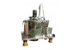 China Automatic Scraper Bottom Discharge PSBD Salt Centrifuge for solid crystal separation supplier