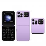 2G Feature Phone A50 PRO with MTK CPU 2.4 inch Screen 1350mAh Flip Design and Speed Dial for sale