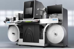 China Roll to Roll Digital Label Enhancer With Foil Stamping Varnishing supplier