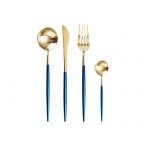 Rustproof Bright 4pc Luxury Stainless Steel Flatware for sale