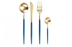 China Rustproof Bright 4pc Luxury Stainless Steel Flatware supplier
