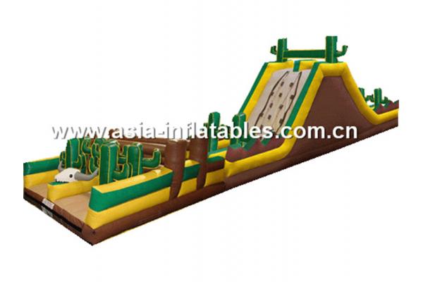 Inflatable Obstacle Challenges Games For Entermainment Equipment