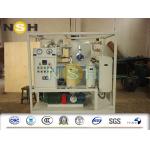 Double Stage High Vacuum Insulation Oil Purifier Machine 380V / 3P / 50Hz for sale