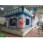 Waterproof Airplane Themed Inflatable Fun City For Children With CE EN14960 UL