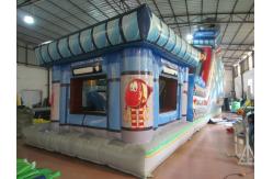 China Waterproof Airplane Themed Inflatable Fun City For Children With CE EN14960 UL supplier
