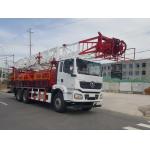 SHACMAN H3000 Oil Drilling Truck 6x4 380HP EuroII White 50Ton Oil Rig Moving Trucks for sale